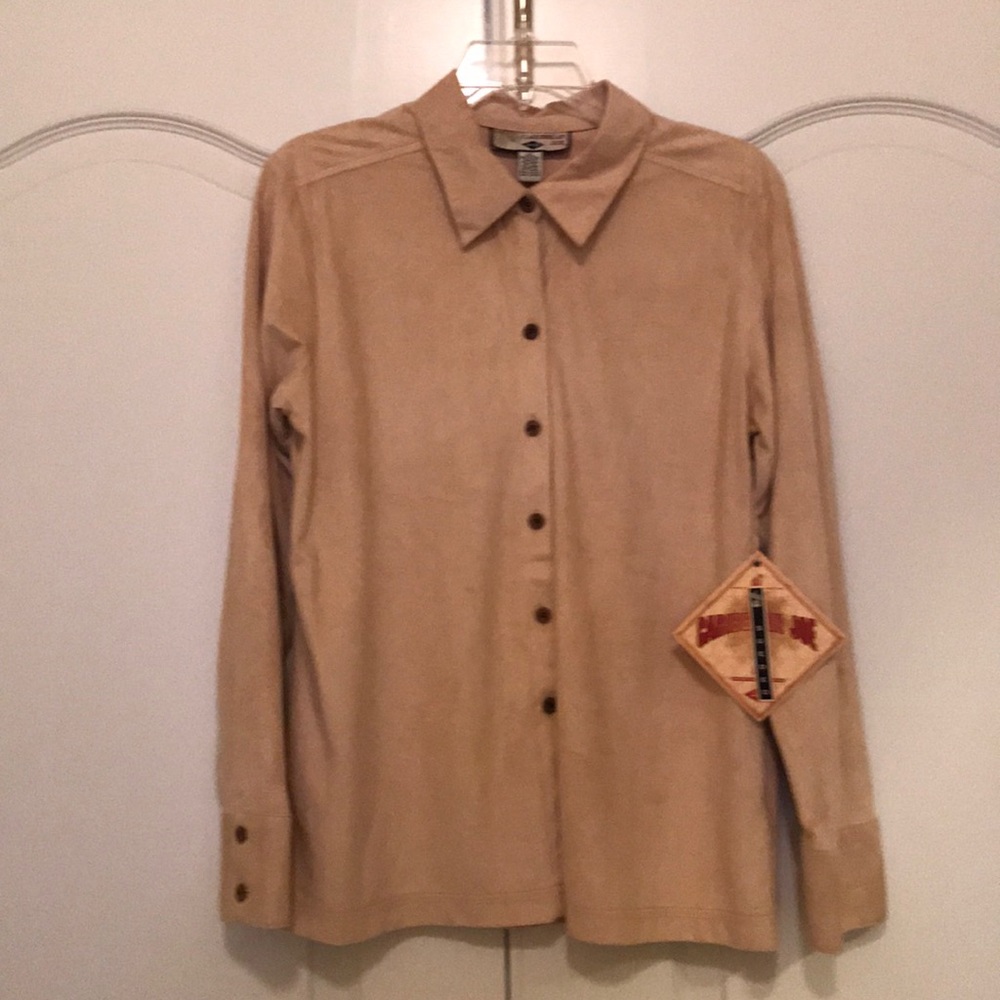 Caribbean Joe sueded top